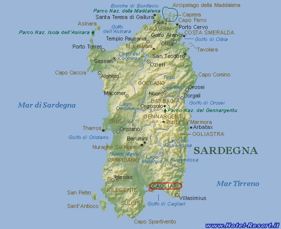 Risultati immagini per CARTA GEOGRAFICA DELLA SARDEGNA